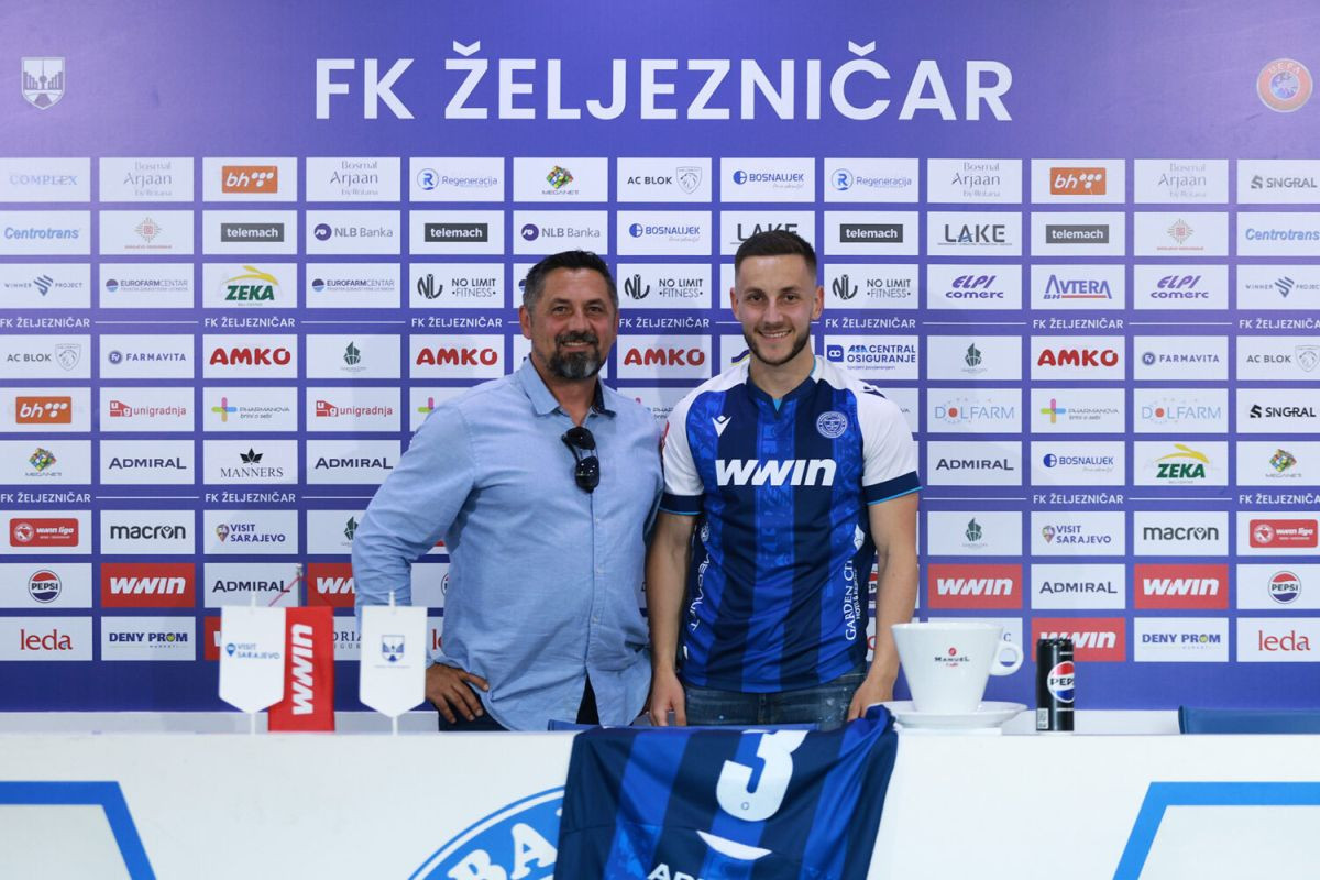 Enes Alić stigao na Grbavicu! Enes Alić stigao na Grbavicu!
