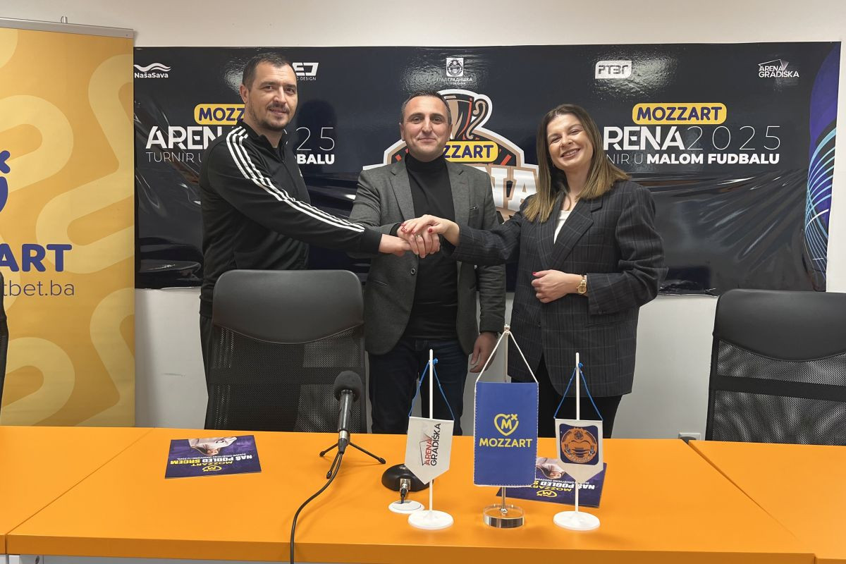 Svi u Arenu: Počinje turnir “Arena Mozzart 2025“ u Gradišci Svi u Arenu: Počinje turnir “Arena Mozzart 2025“ u Gradišci
