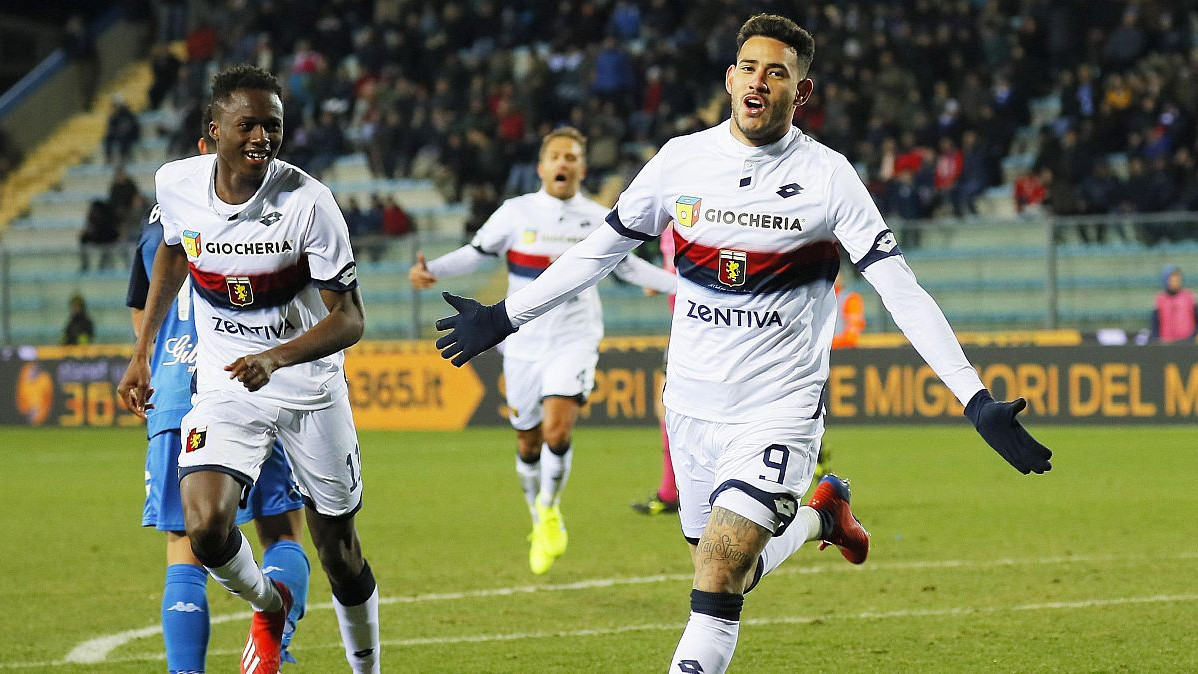 Genoa slavila u Empoliju, Sanabriji četiri minute dovoljne za prvi gol
