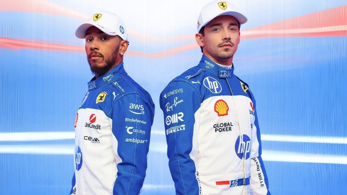 Hamilton i Leclerc u bijelom: Ferrari oživljava stari stil u saradnji s Pumom Hamilton i Leclerc u bijelom: Ferrari oživljava stari stil u saradnji s Pumom