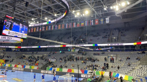 Sablasne tribine SAP Arene pred utakmicu BiH - Gruzija: Kao da nije Evropsko prvenstvo
