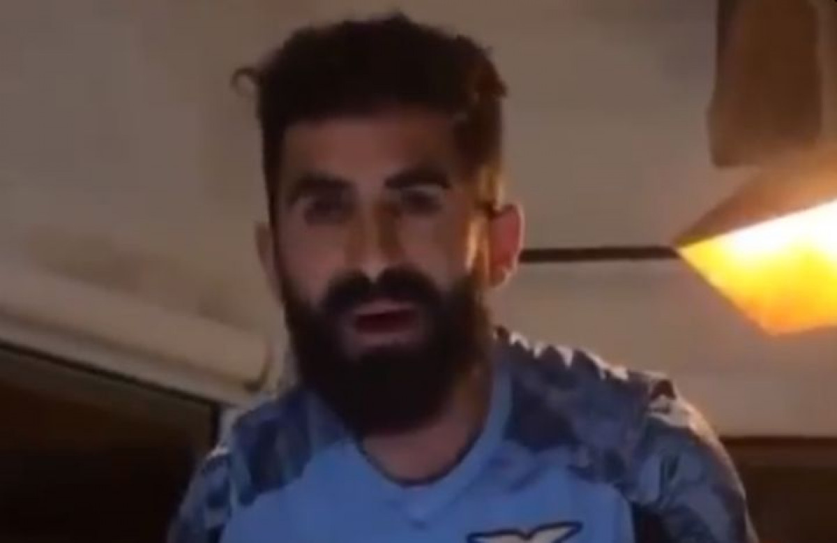 Na inicijaciji pjevao "Bella Ciao", a navijači mu poručili: "Lazio je fašistički klub"
