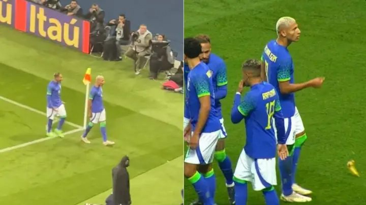 Poraz fudbala u Parizu: Richarlison slavio gol, a navijači Tunisa ga gađali bananama