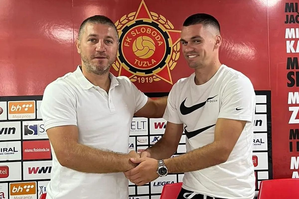Mirza Delimeđac potpisao za FK Sloboda! Mirza Delimeđac potpisao za FK Sloboda!