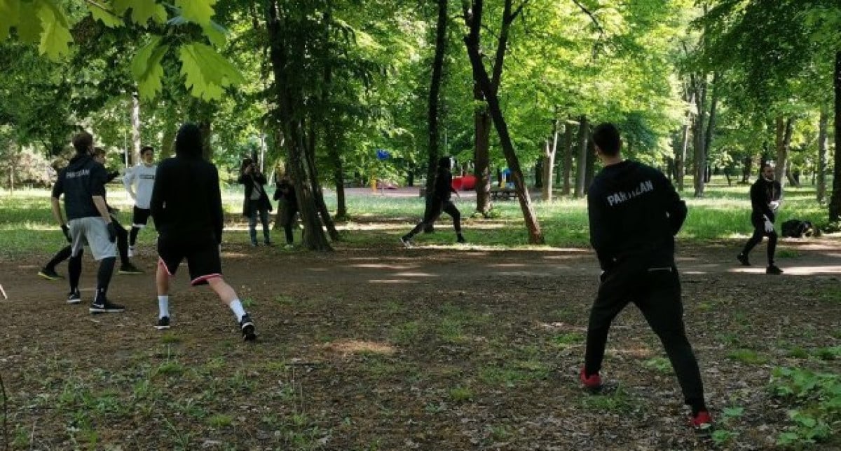 KK Partizan treninge započeo u parku