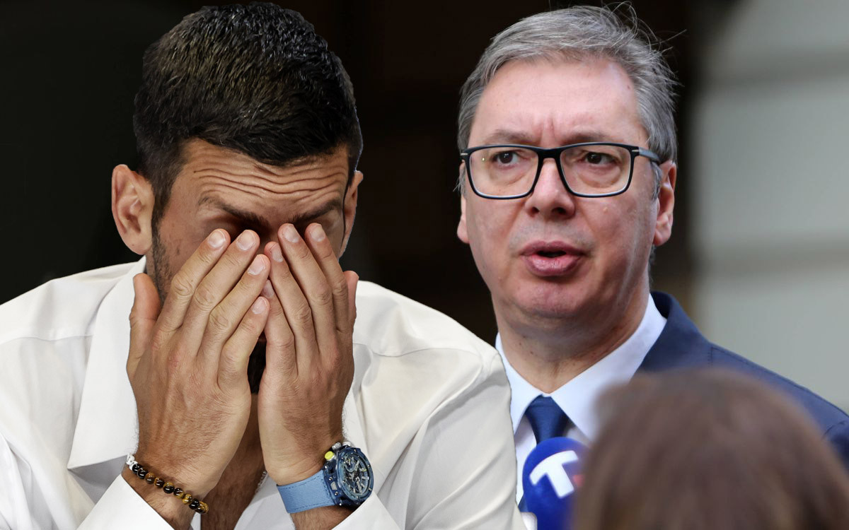 Bugari bruje o skandalu, saznali su šta je Vučić napravio Đokoviću: "Prekrstio ga je!" Bugari bruje o skandalu, saznali su šta je Vučić napravio Đokoviću: "Prekrstio ga je!"