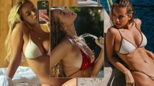 Provokativnim fotografijama zaludila fanove Formule 1: Dok momak gubi šampionat, ona uživa na Baliju