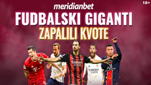 Meridian - najveće kvote na planeti: B. Dortmund 1.90, PSG 1.80, Liverpul 2.50, Bayern M. 2.50!