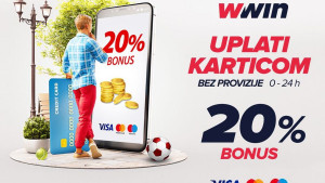 Ne propustite sjajnu priliku: Wwin spremio 20% bonusa na uplate karticom