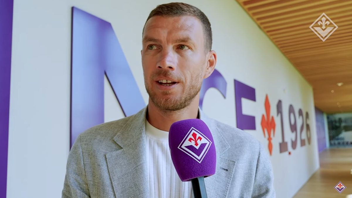 Džeko nakon potpisa za Fiorentinu: "Veoma sam sretan što sam se vratio, uzbuđen sam zbog ove sezone"