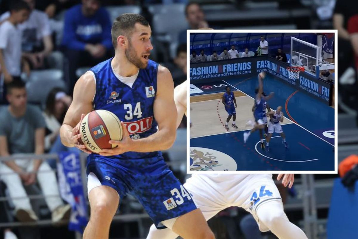 Najbolji potez za sada u prvom kolu ABA lige: Kenan Kamenjaš "poletio" protiv Mornara! Najbolji potez za sada u prvom kolu ABA lige: Kenan Kamenjaš "poletio" protiv Mornara!