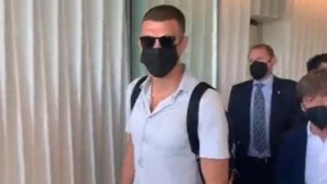 Edin Džeko stigao na potpis ugovora