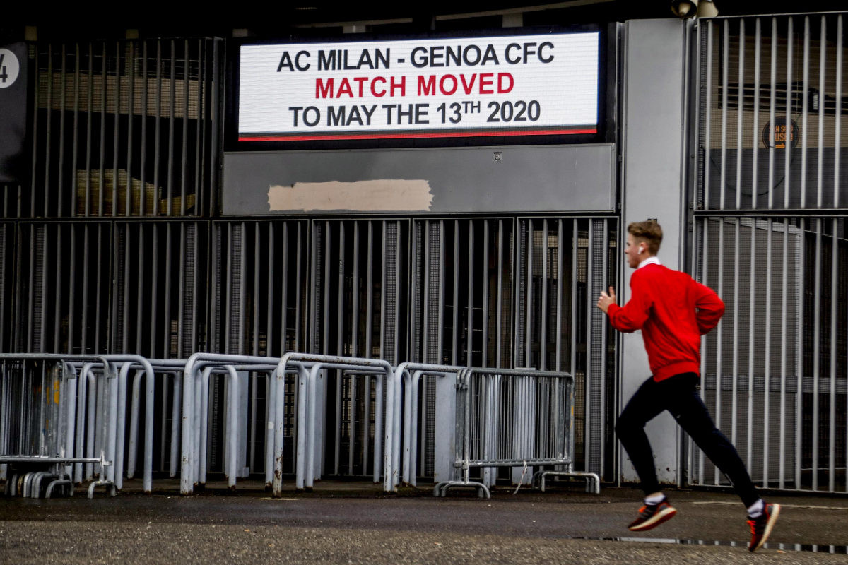 Od 20 klubova Serije A, tri su protiv nastavka sezone: Milan je javno iznio svoj stav