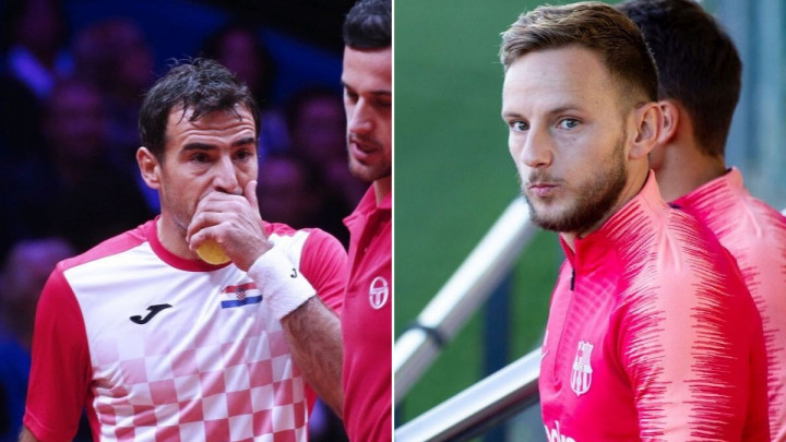 Hrvatski teniser napisao da navija za Real Madrid, a onda mu se na Instagramu javio Ivan Rakitić