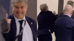 Laportu zbog Olma prenijelo, kamera sve snimila: "Kakva sramota za klub"