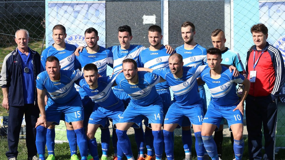 Veliko slavlje u svlačionici FK Bosna Kalesija nakon pobjede u derbiju