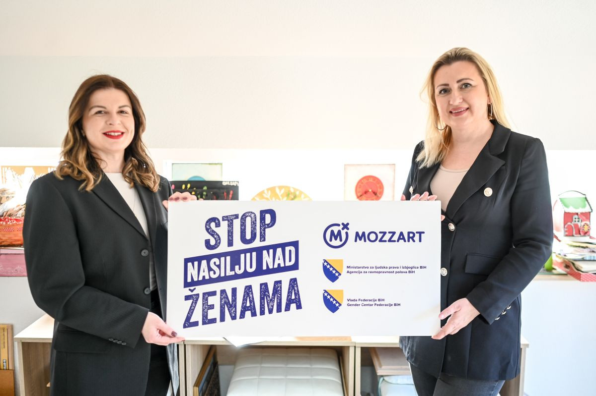 Stop nasilju nad ženama: Kompanija Mozzart uz Sigurnu kuću Banja Luka i 8. marta Stop nasilju nad ženama: Kompanija Mozzart uz Sigurnu kuću Banja Luka i 8. marta