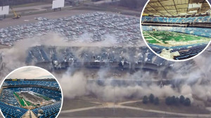 Prvi natrkiveni stadion nestao s treptajem oka: Ljepotan uništen sa 272 kilograma eksploziva