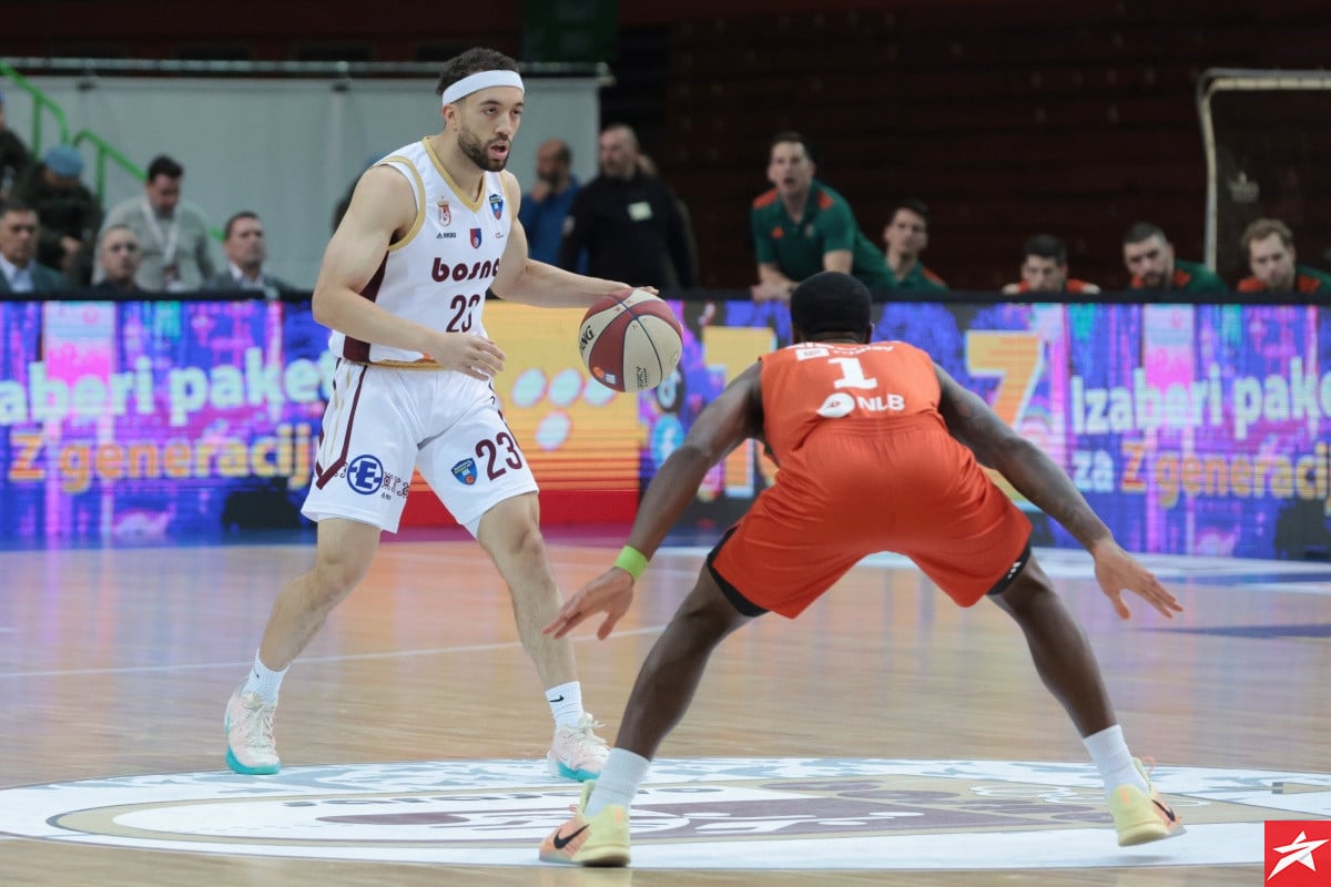 Bosna večeras u Ljubljani protiv Cedevita Olimpije