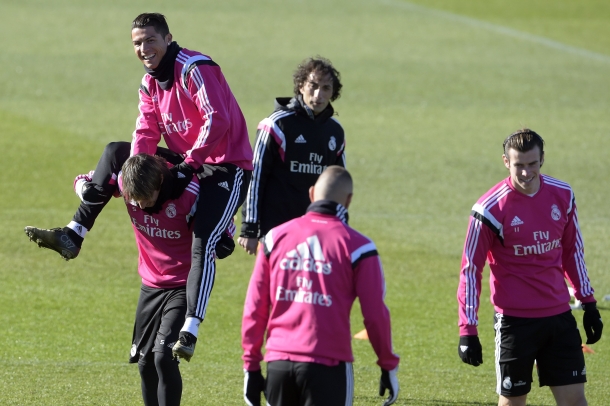 Ronaldo na treningu Reala ponizio reprezentativnog kolegu
