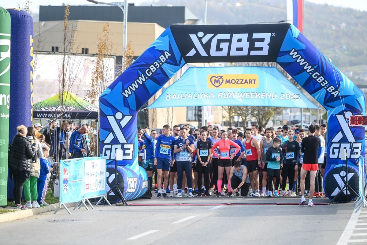 Mozzart Banjaluka Run Weekend privukao 400 trkača