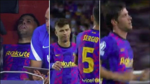 Teško je pronaći prave riječi za izraz lica igrača Barcelone 