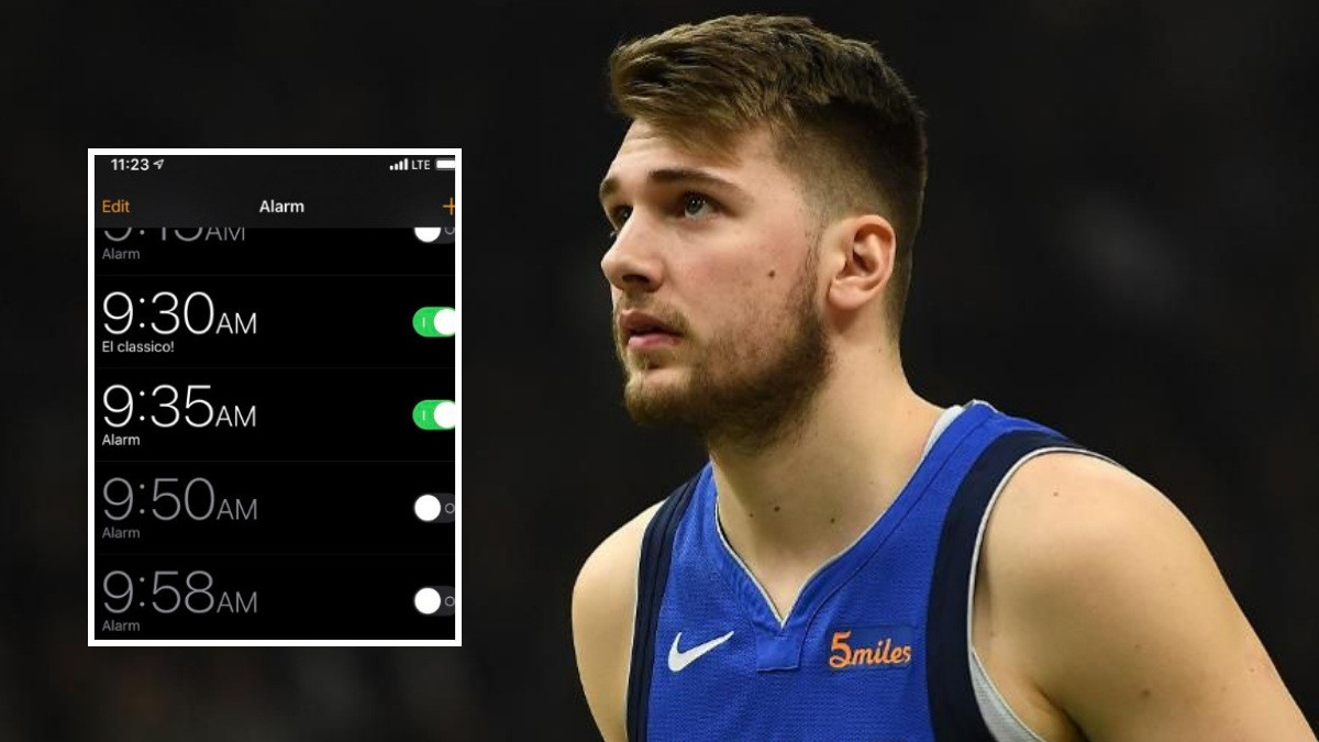 Zašto je Luka Dončić navio alarm u 9:30? Zašto je Luka Dončić navio alarm u 9:30?