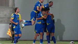 Bosna i Hercegovina duplirala prednost, ali nakon toga primila gol pred sami finiš prvog poluvremena