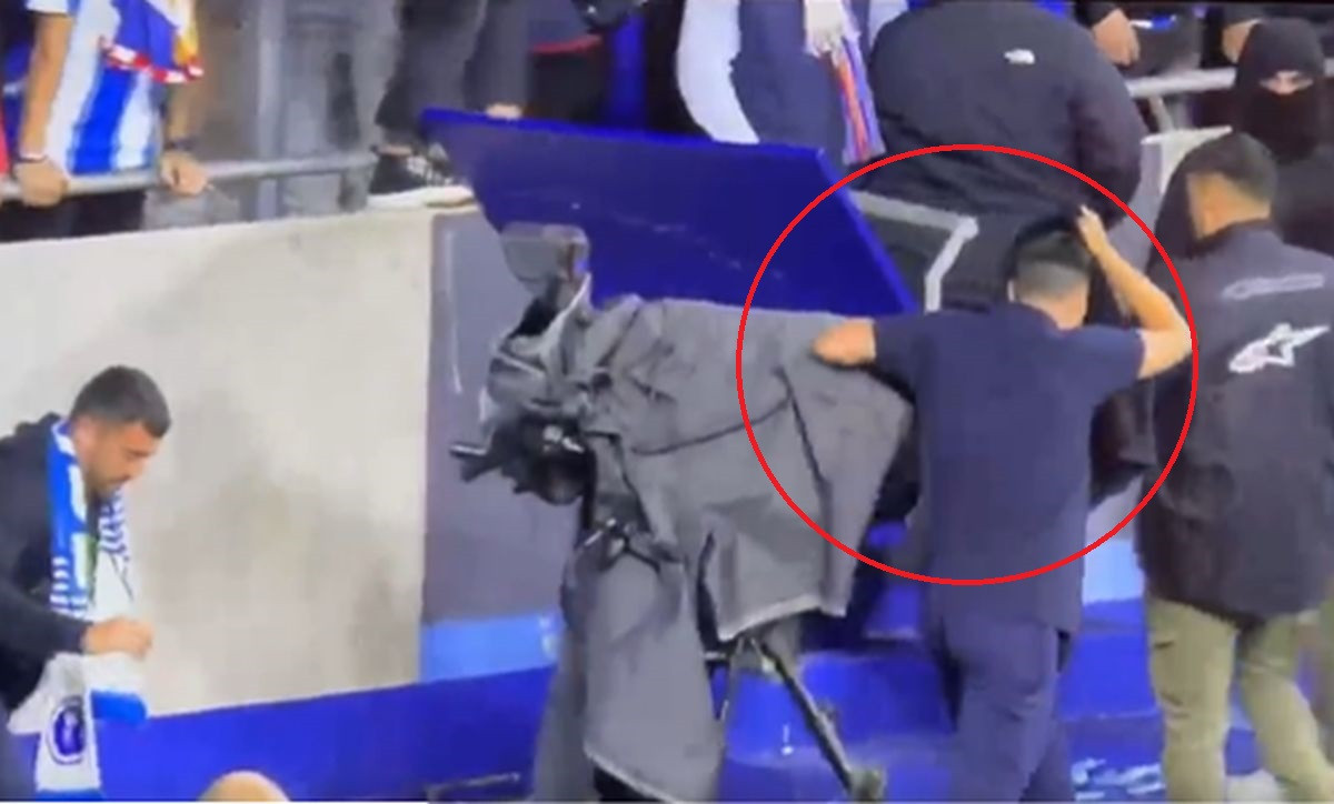 Navijač Espanyola iz bijesa uništio kameru, ali ni slutio nije šta mu je režiser prenosa uradio!