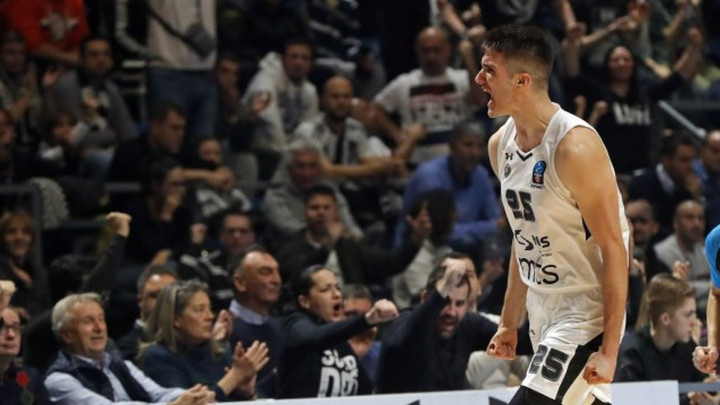 Partizan se plasirao u TOP 16 fazu Eurocupa, Gegić ubacio tri poena