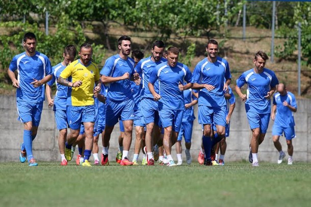Fudbaleri Željezničara odradili lakši jutarnji trening