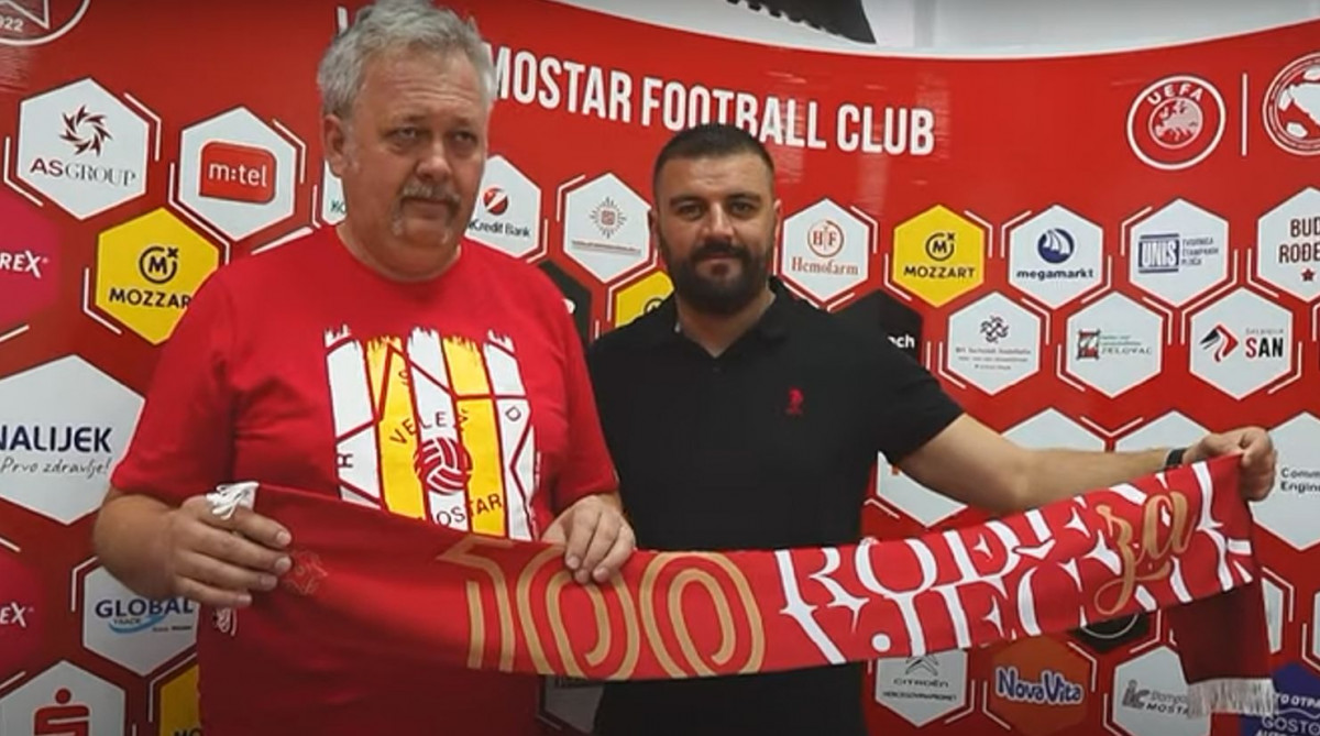 Amar Osim predstavljen u FK Velež: "Ovaj klub ima perspektivu!"