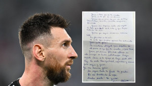 Pred veliko finale stiglo je potresno pismo Messiju: "Želim da te zagrlim prije nego umrem "