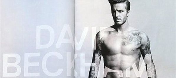 Beckham pozirao u donjem rublju