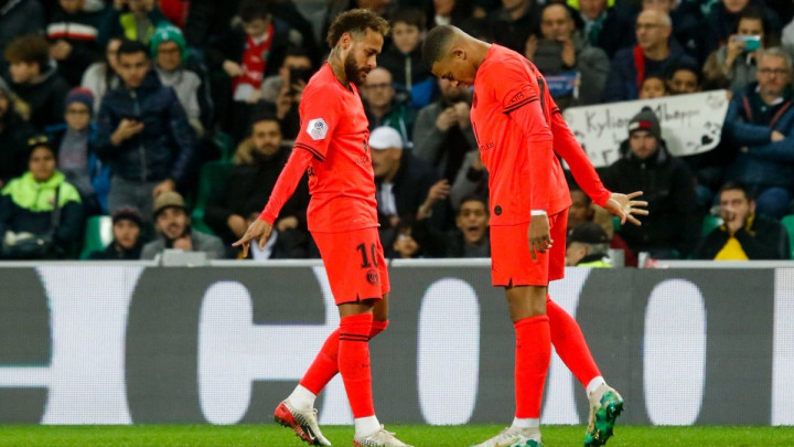 PSG razbio St. Etienne, Mbappe postigao dva gola, Neymar promašio penal