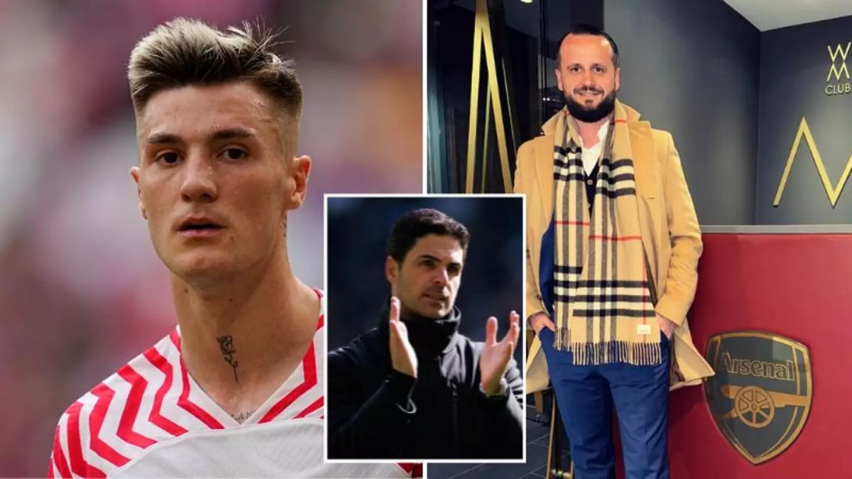 Odala ih fotografija - Benjamin Šeško je dogovorio transfer u Arsenal?!