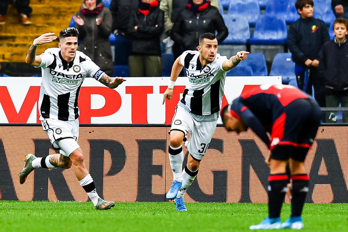 Udinese nakon dva teška poraza slavio protiv Genoe, Brescia nastavila sa očajnom formom