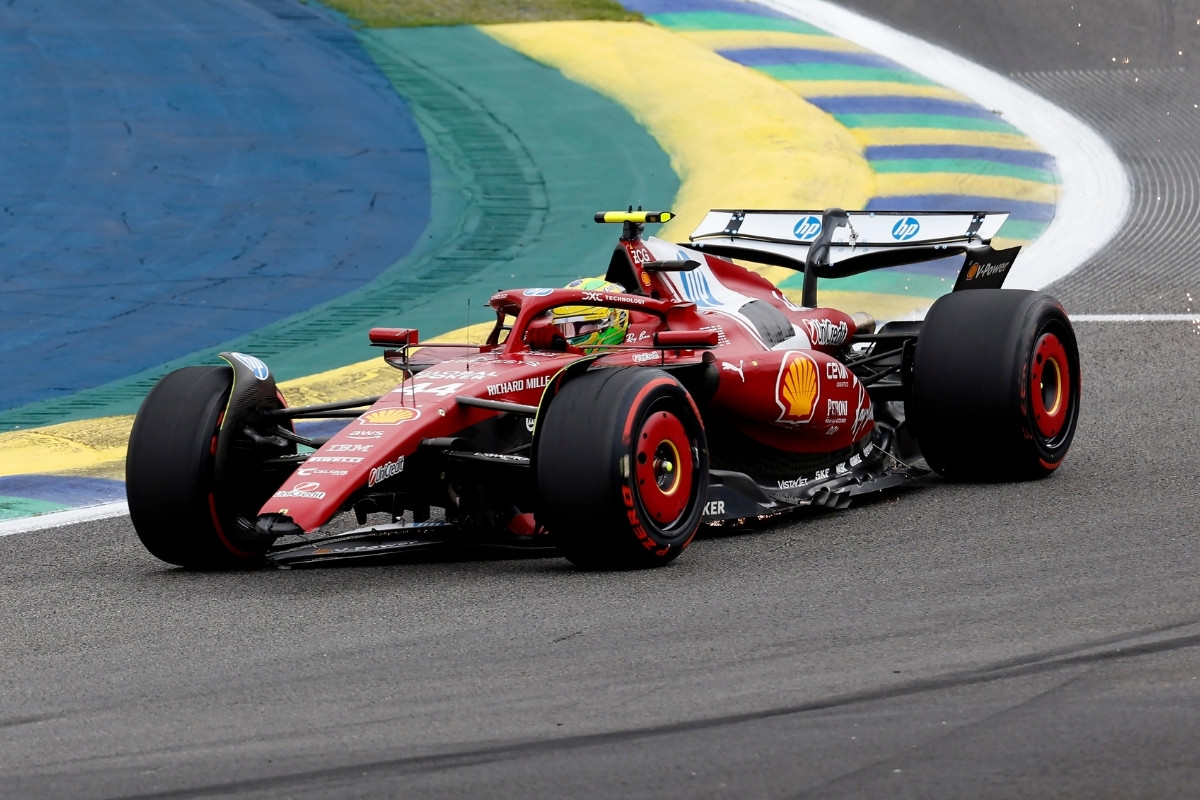 Otkriveno koliko je Hamiltonov Ferrari zapravo stradao u haotičnoj utrci u Brazilu