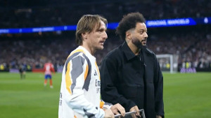 Modrić donio Marcelu poklon, a potom obojica napravili isti potez koji je izazvao oduševljenje svih