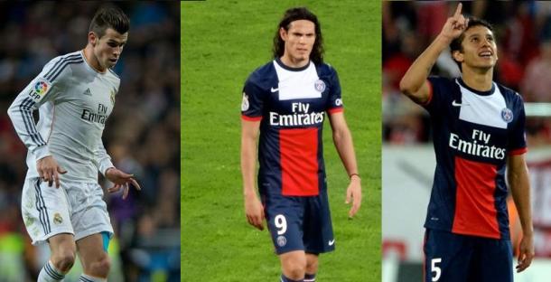 Bale, Cavani i Marquinhos najveći dobitnici u 2013. godini