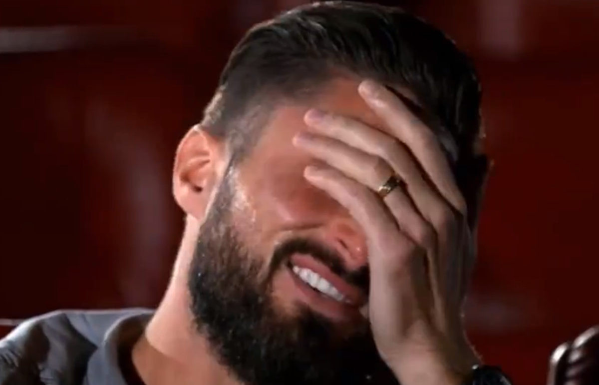 Olivier Giroud se rasplakao kada je ugledao svoju djecu na ekranu Olivier Giroud se rasplakao kada je ugledao svoju djecu na ekranu