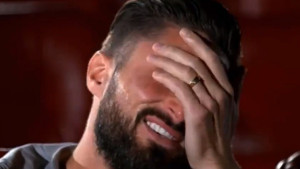 Olivier Giroud se rasplakao kada je ugledao svoju djecu na ekranu