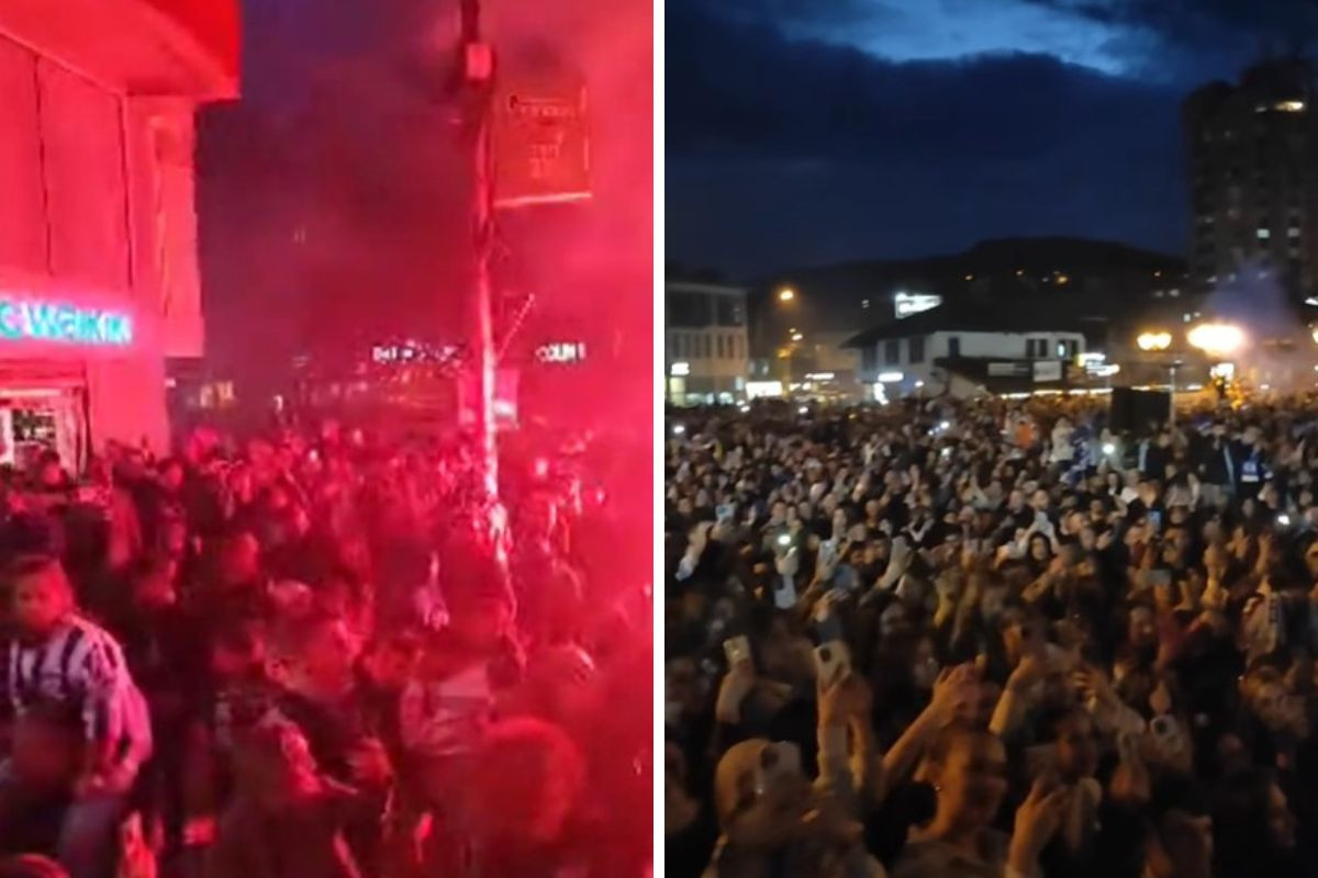 Preko 25.000 ljudi na ulicama Novog Pazara, prizori su nestvarni Preko 25.000 ljudi na ulicama Novog Pazara, prizori su nestvarni