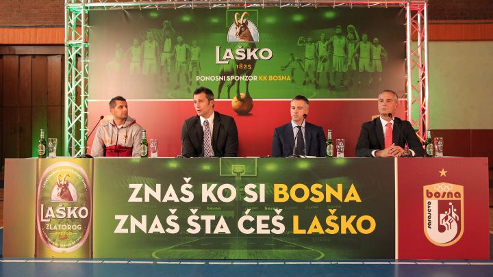 Laško partner KK Bosna, sutra protiv Vršca