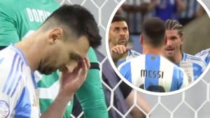 Messi promašio penal i pao u očaj, pa kamera snimila šta mu je "tjelohranitelj" De Paul rekao