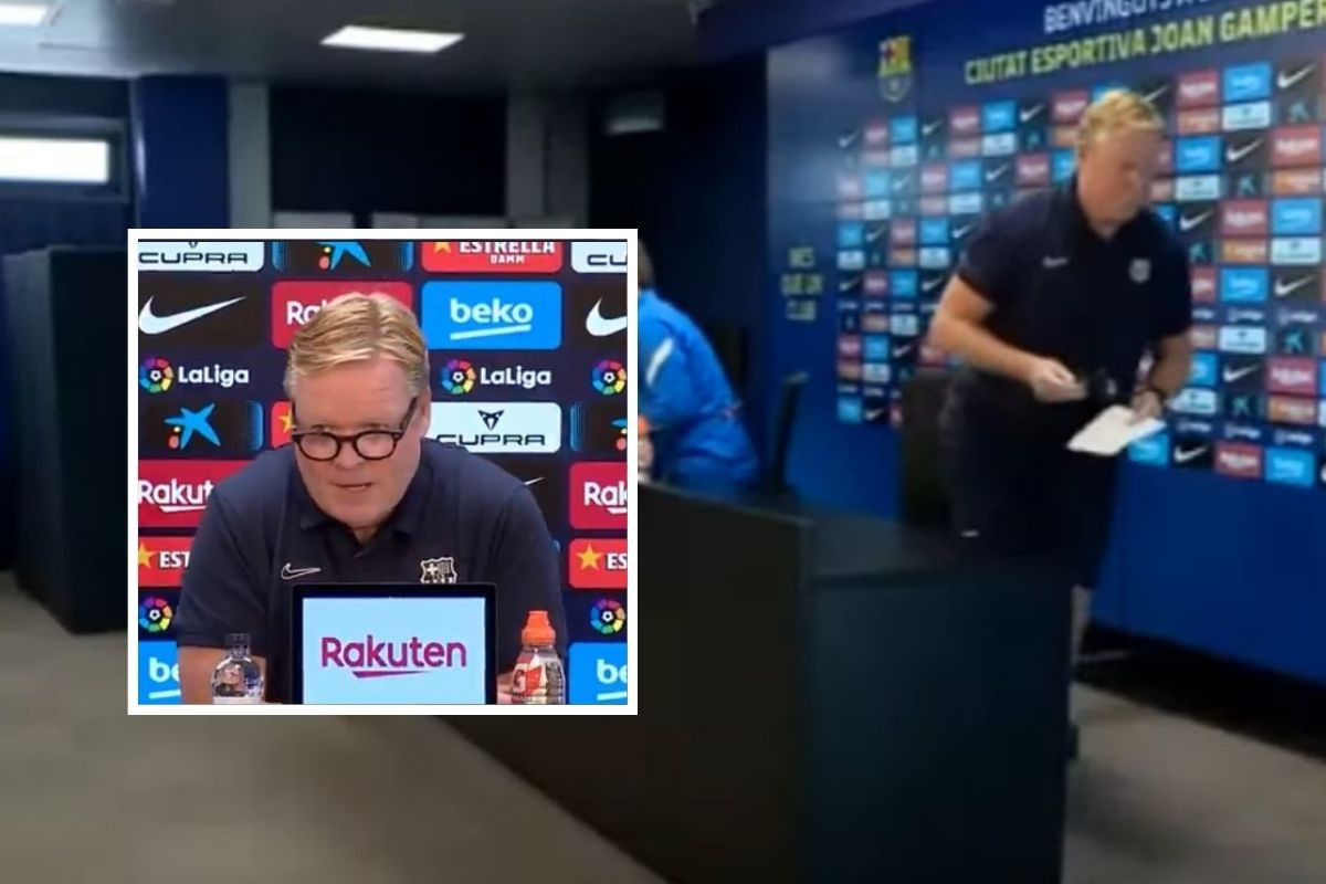 Do sada neviđeno: Koeman je pročitao nekoliko rečenica i otišao sa pressice!