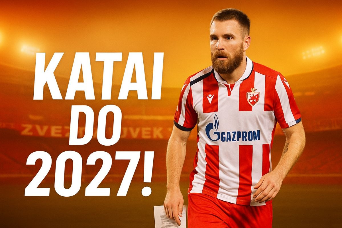 Katai ostaje vječno: “99 posto karijeru završavam u Zvezdi” Katai ostaje vječno: “99 posto karijeru završavam u Zvezdi”