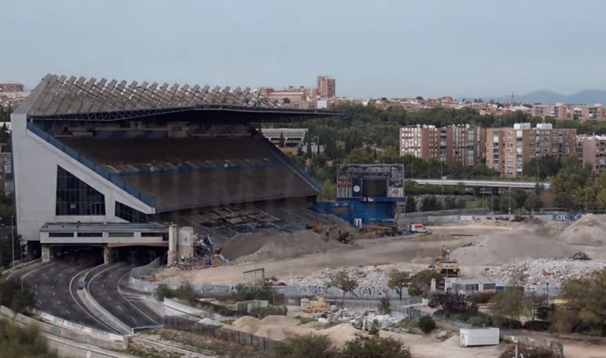 Od kultnog stadiona u Madridu danas je ostala samo jedna tribina