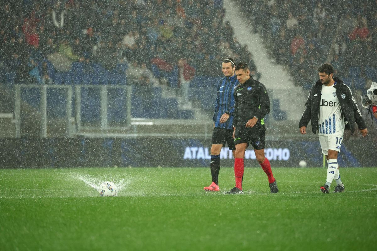 Stadion u Bergamu pretvoren u bazen, odgođena utakmica Serie A