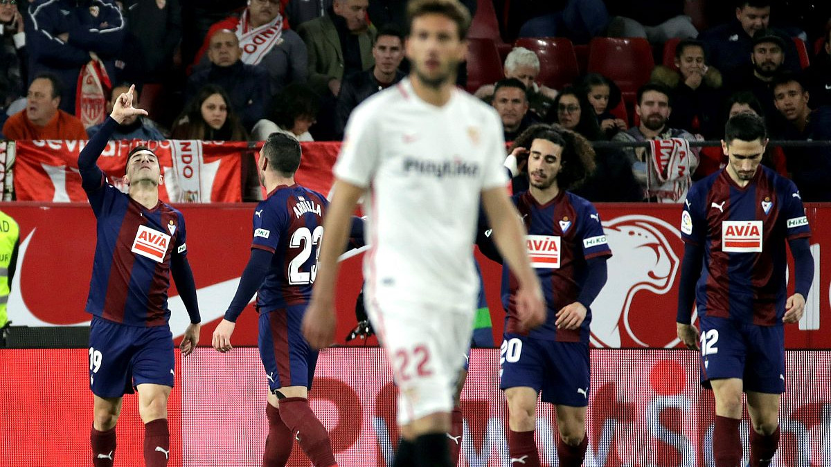 Sevilla s igračem manje stigla do boda protiv Eibara 
